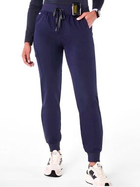FIGS Navy Zamora Jogger Scrub Pants | Size MP